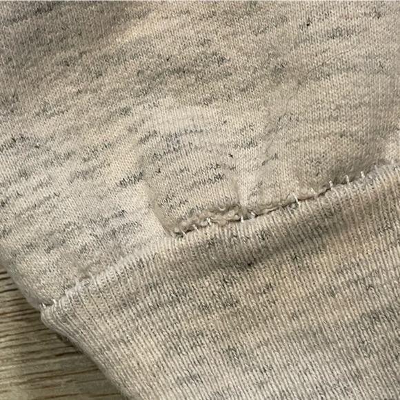 RARE Vintage 90s University of Michigan Calhoun Big Logo Spellout Sweatshirt - Picture 5 of 6